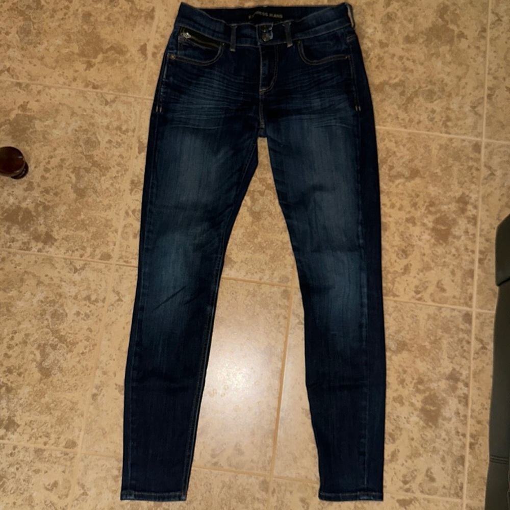 Express Mid Rise Ankle Leggings